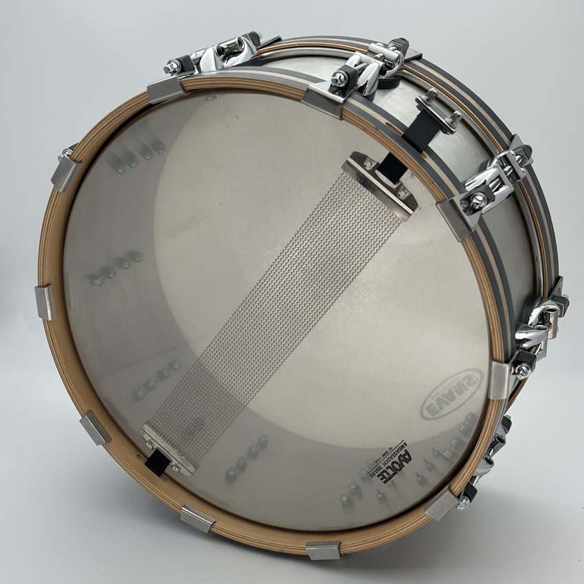 Used Ayotte Keplinger Stainless Steel Snare Drum 14x5.5 - Very Good - Drum Center Of Portsmouth