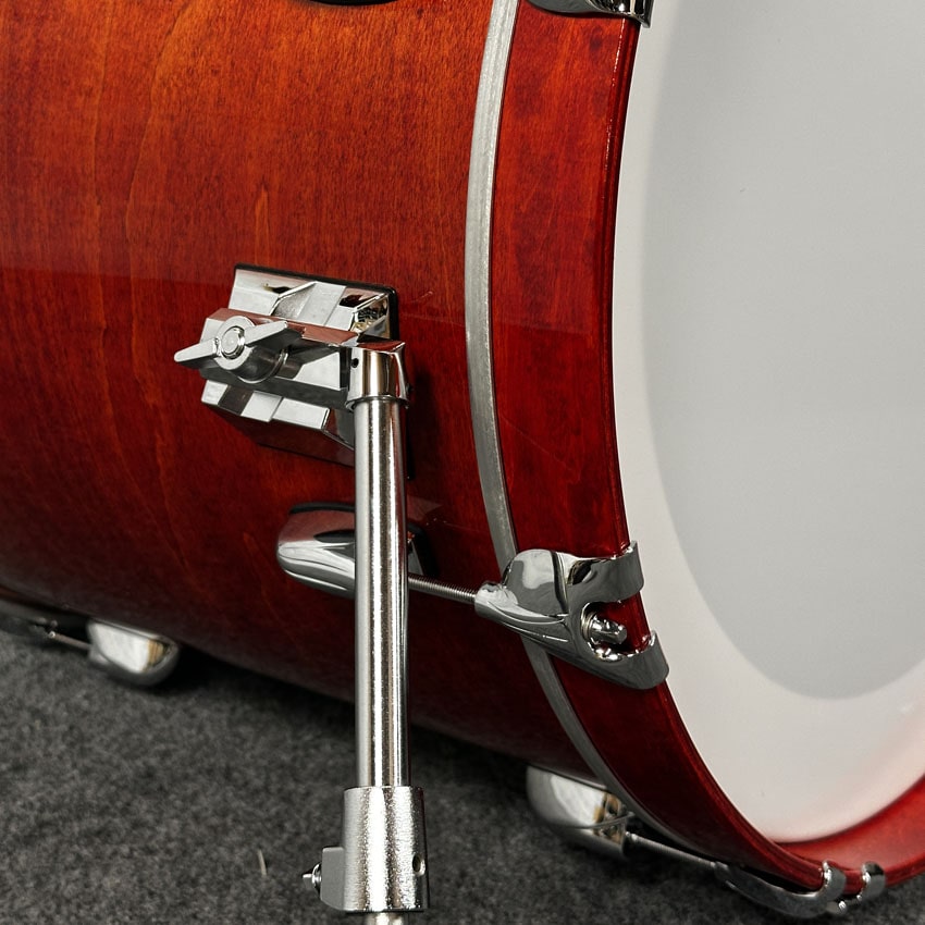 Used Gretsch USA Custom 6pc Drum Set Burnt Orange Gloss Lacquer - Excellent - Drum Center Of Portsmouth