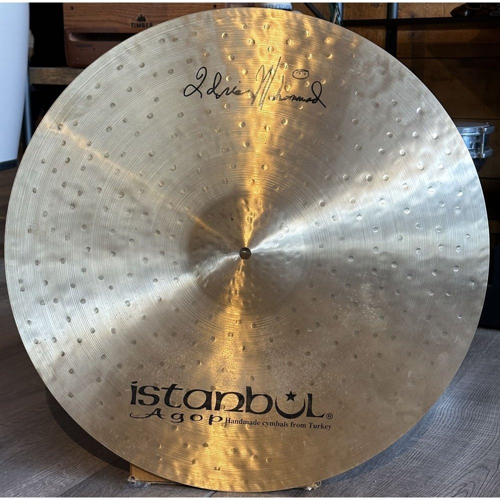 Used Istanbul Agop Idris Muhammed Cymbal 22" 3211 grams - Drum Center Of Portsmouth