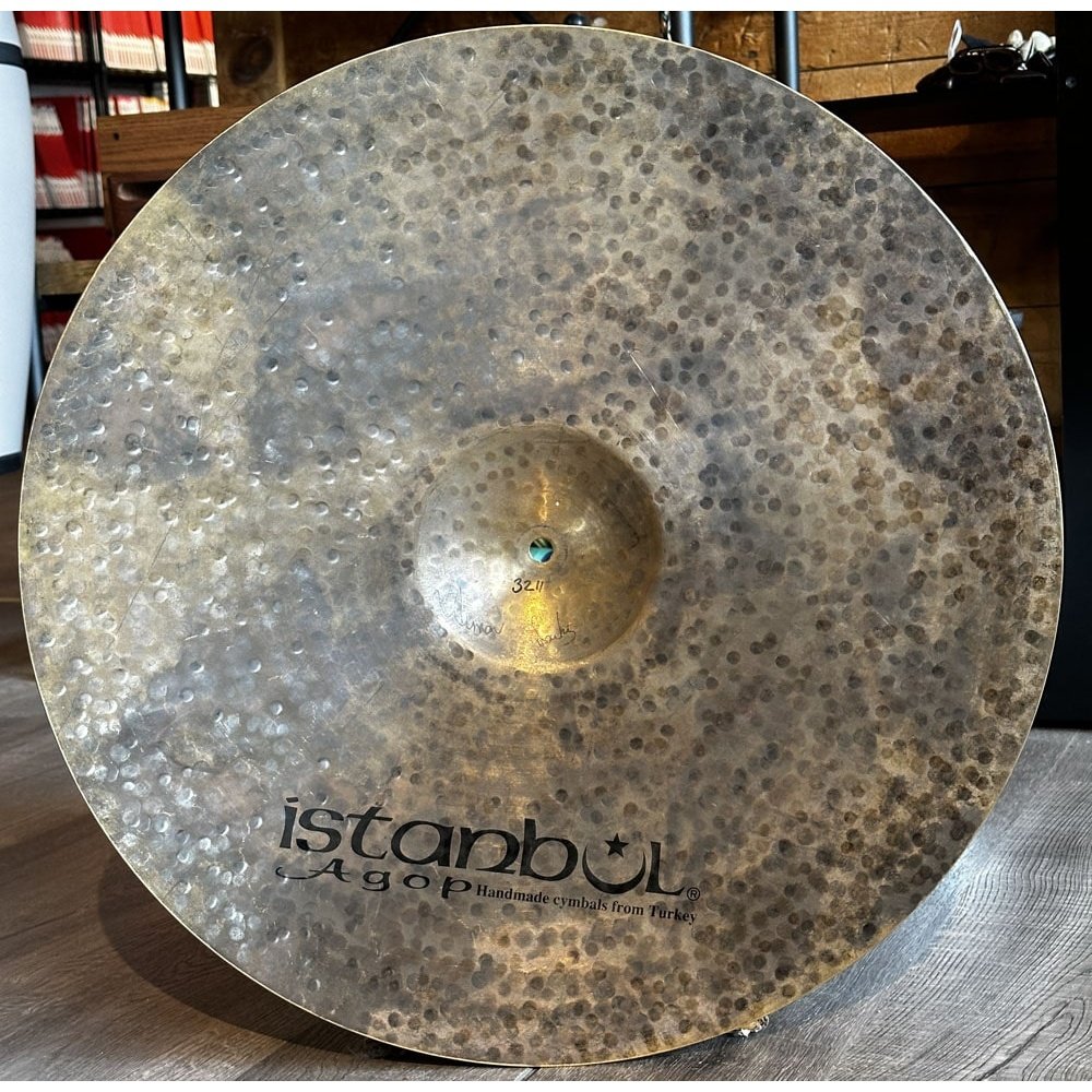 Used Istanbul Agop Idris Muhammed Cymbal 22" 3211 grams - Drum Center Of Portsmouth