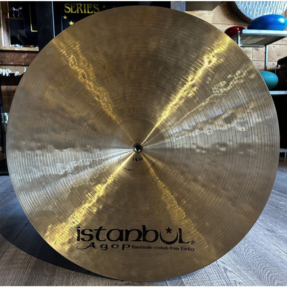 Used Istanbul Agop Traditional Original Ride Cymbal 20" 1871 grams - Drum Center Of Portsmouth