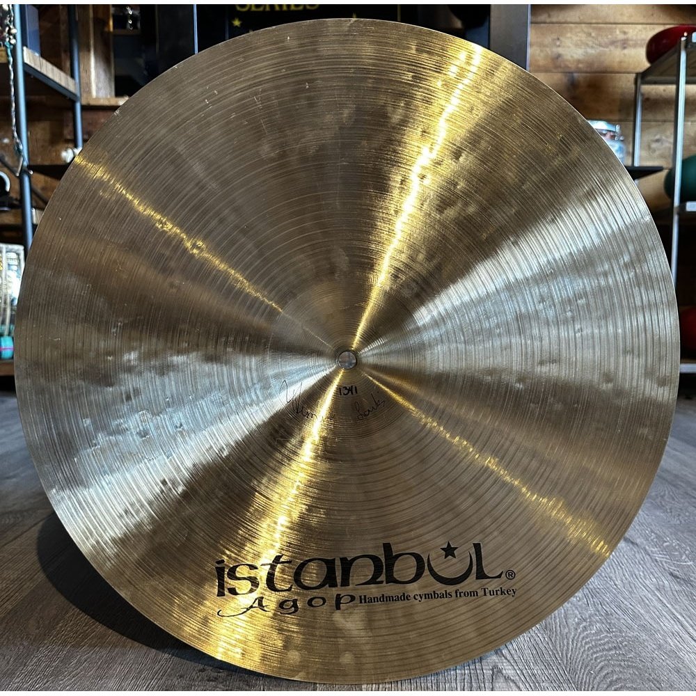 Used Istanbul Agop Traditional Thin Crash Cymbal 18" 1341 grams - Drum Center Of Portsmouth