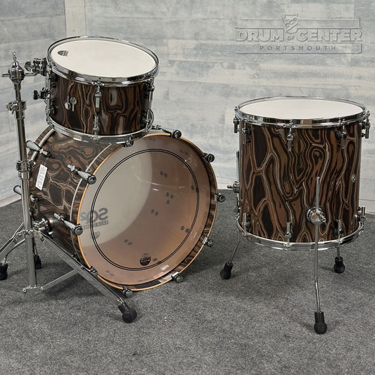 Sonor SQ2 Beech 3pc Drum Set Elder Tree Semi Gloss - Drum Center Of Portsmouth
