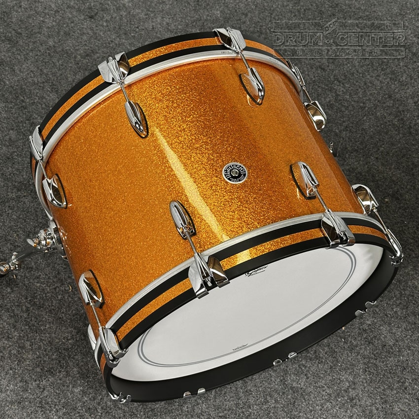 Gretsch Brooklyn 3pc Drum Set Gold Sparkle - Drum Center Of Portsmouth