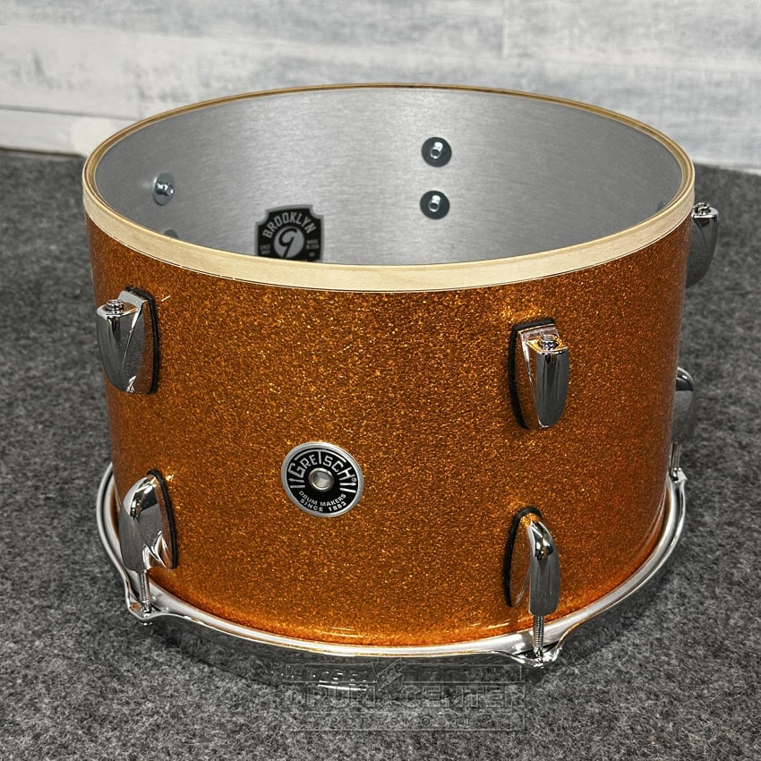 Gretsch Brooklyn 3pc Drum Set Gold Sparkle - Drum Center Of Portsmouth