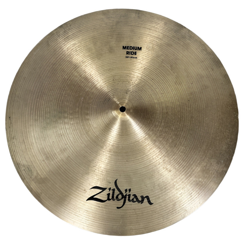 Used Zildjian A Medium Ride Cymbal 20 - Fair - Drum Center Of Portsmouth