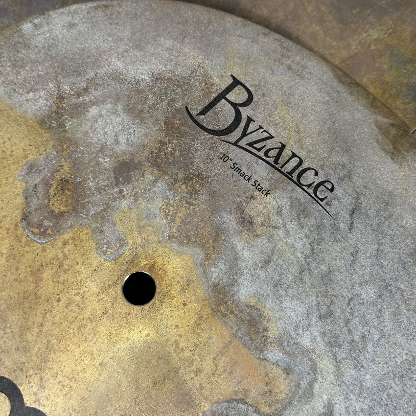 Used Meinl Byzance Vintage Smack Stack Cymbals 10/12/14 - Very Good - Drum Center Of Portsmouth