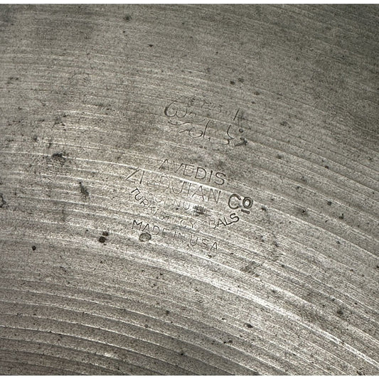 Used Vintage Zildjian A Crash Cymbal 17" 1134 grams - Drum Center Of Portsmouth
