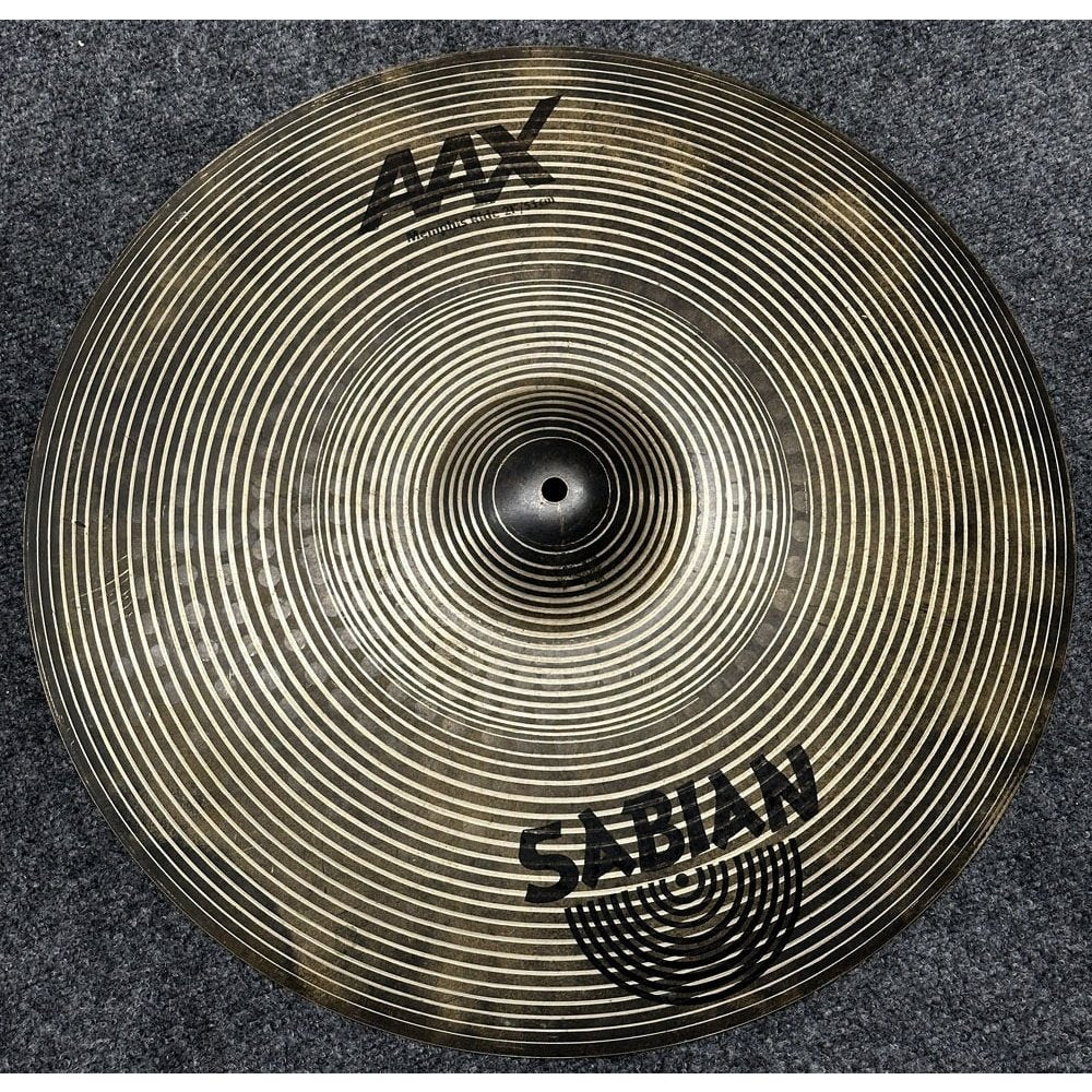 Used Sabian AAX Memphis Ride Cymbal 21" 2548 grams - Drum Center Of Portsmouth