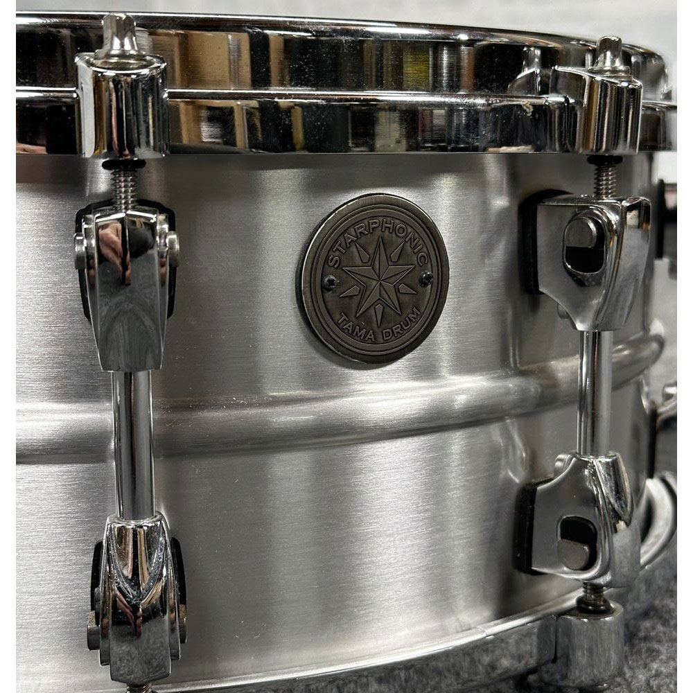 Used Tama Starphonic Aluminum Snare Drum 14x6 - Very Good - Drum Center Of Portsmouth