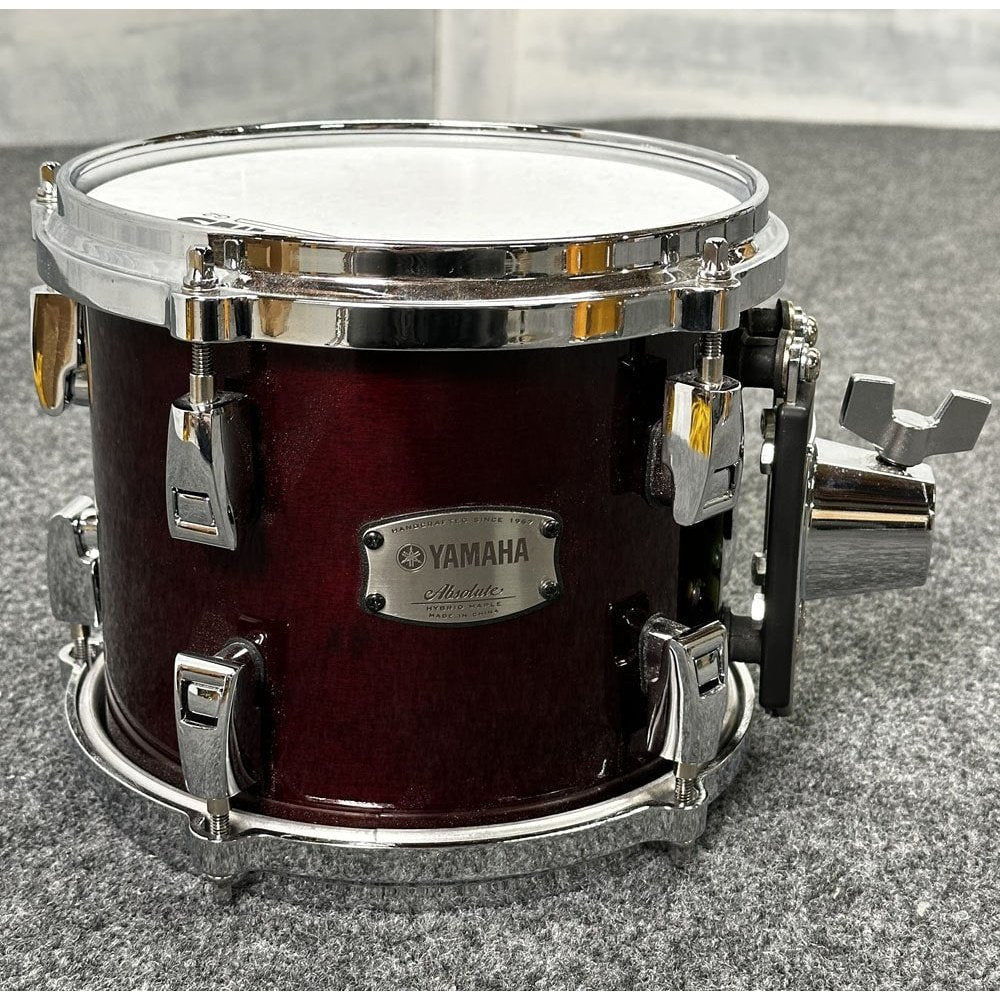 Used Yamaha Absolute Hybrid Maple Tom 8x7 Classic Walnut - Very Good - Drum Center Of Portsmouth