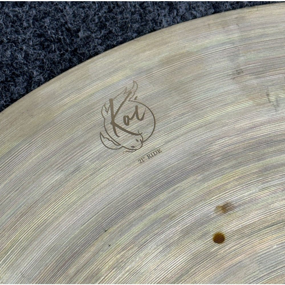 Used Wuhan Koi Ride Cymbal 21" - Good - Drum Center Of Portsmouth