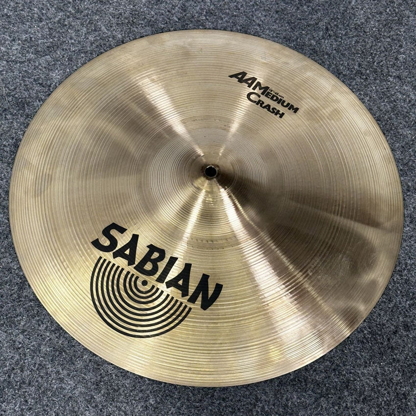 Used Sabian AA Medium Crash Cymbal 18 - Excellent - Drum Center Of Portsmouth