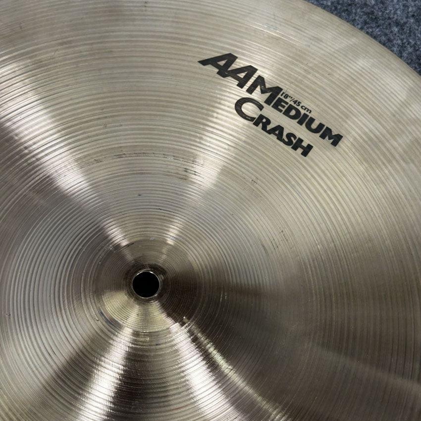 Used Sabian AA Medium Crash Cymbal 18 - Excellent - Drum Center Of Portsmouth