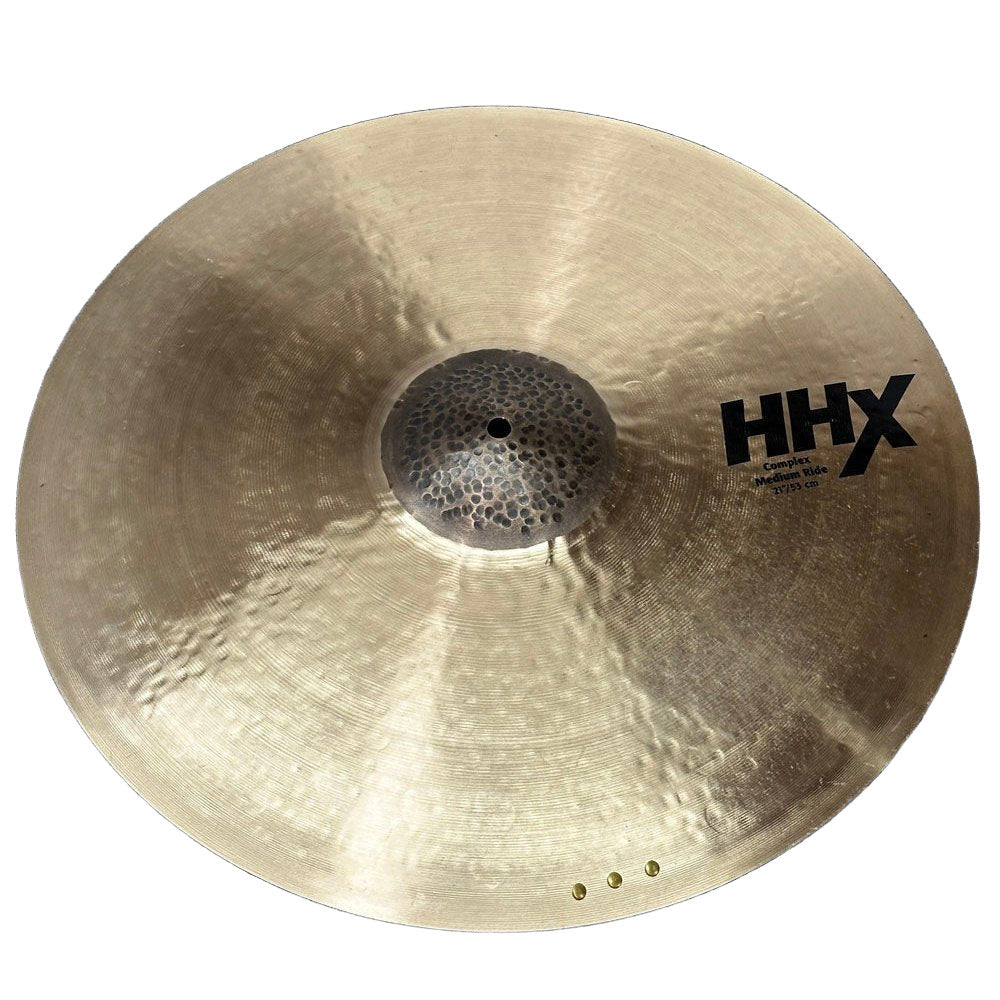 Used Sabian HHX Complex Medium Ride Cymbal 21" w/Rivets - Very Good - Drum Center Of Portsmouth