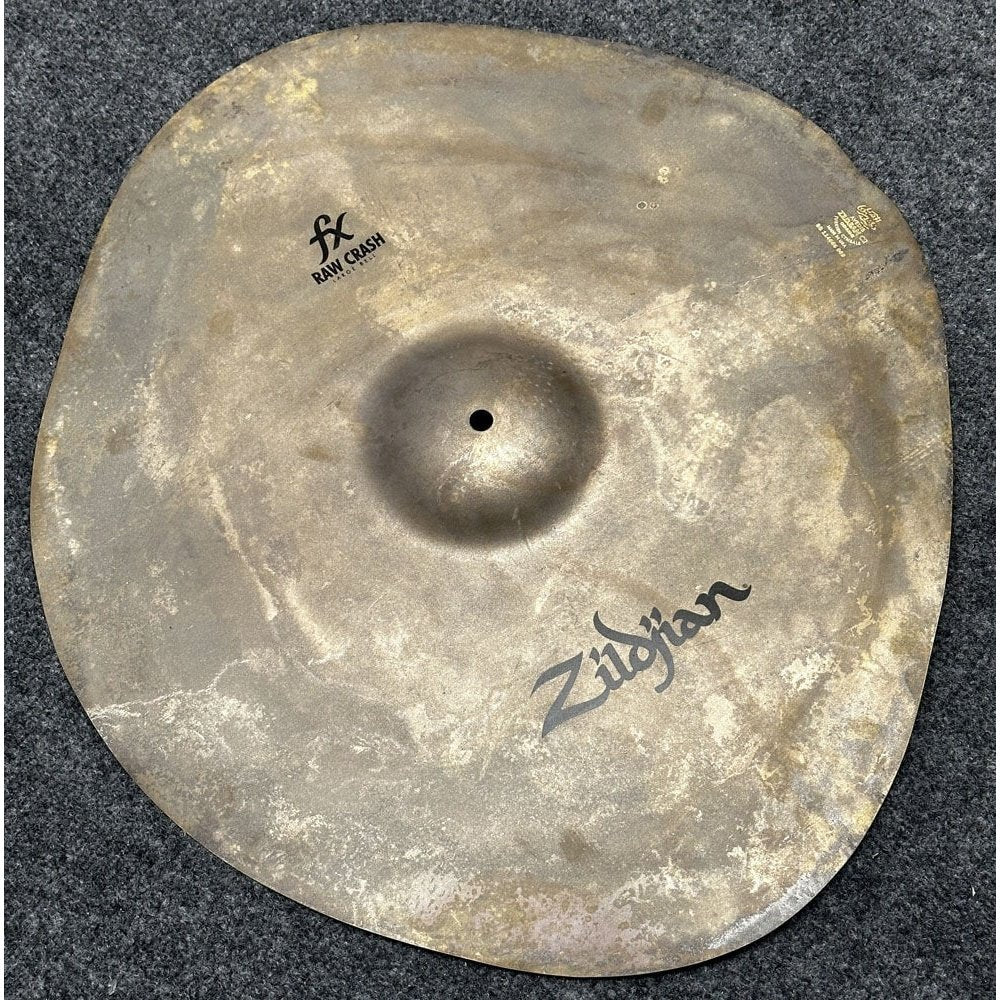 Used Zildjian FX Raw Crash Large Bell - Very Good - Drum Center Of Portsmouth