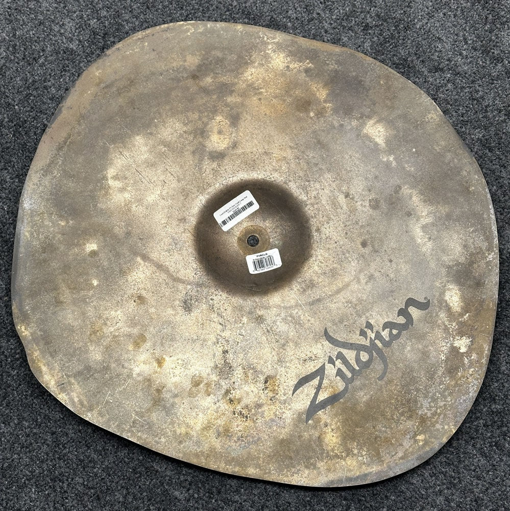 Used Zildjian FX Raw Crash Large Bell - Very Good - Drum Center Of Portsmouth