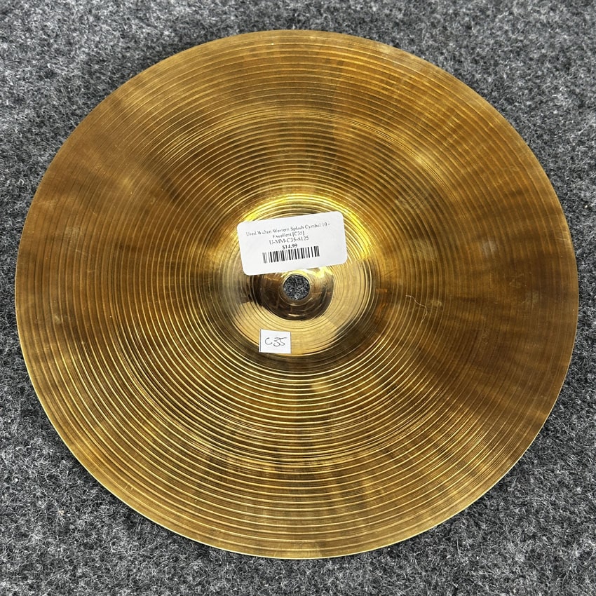 Used Wuhan Western Splash Cymbal 10 - Excellent - Drum Center Of Portsmouth