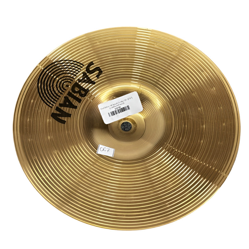 Used Sabian B8 Splash Cymbal 10" - Drum Center Of Portsmouth