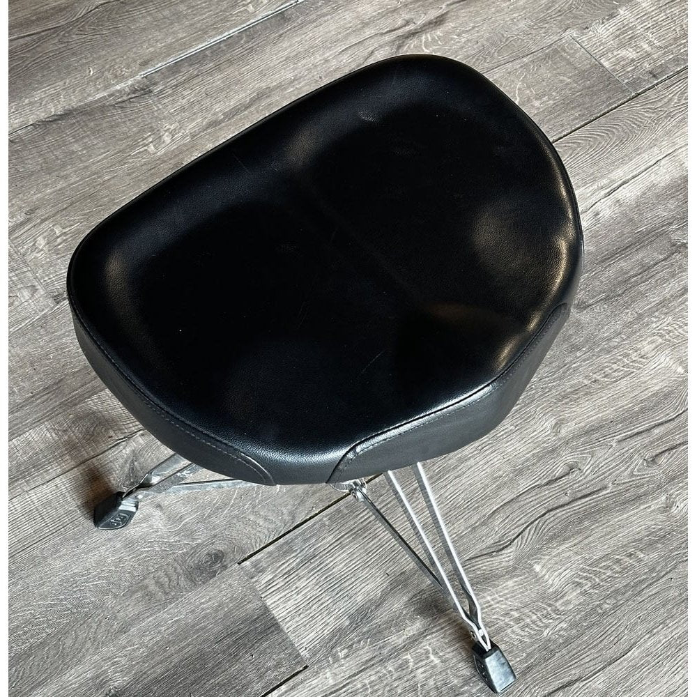 Used DW 9000 Series Heavy Duty Throne W/Motorcycle Seat Top - Fair - Drum Center Of Portsmouth