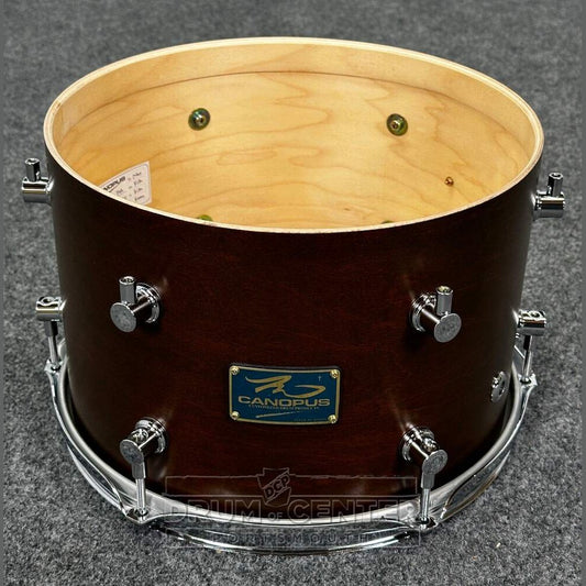 Canopus RFM 3pc Jazz Drum Set Bitter Brown Oil - Drum Center Of Portsmouth