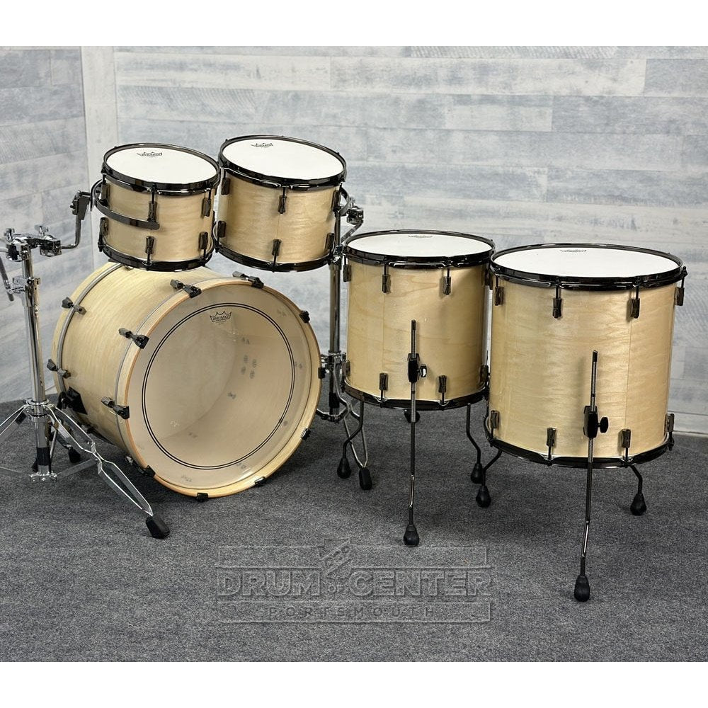 Noble & Cooley Union 5pc Drum Set Clear Gloss w/Black Hardware - Drum Center Of Portsmouth