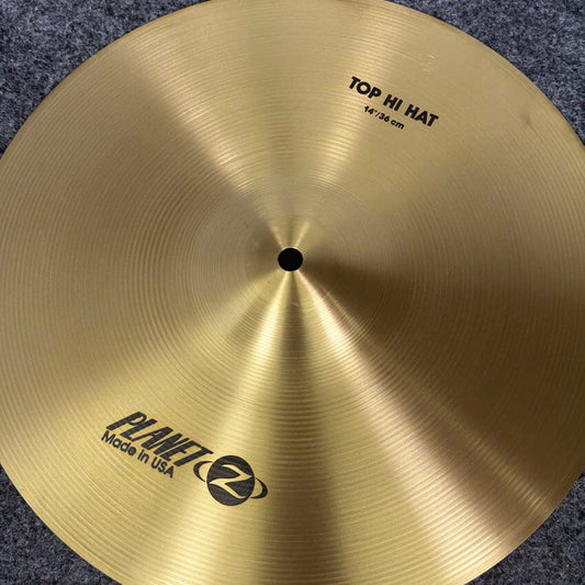 Used Zildjian Planet Z Hi Hats Cymbal 14 - Excellent - Drum Center Of Portsmouth