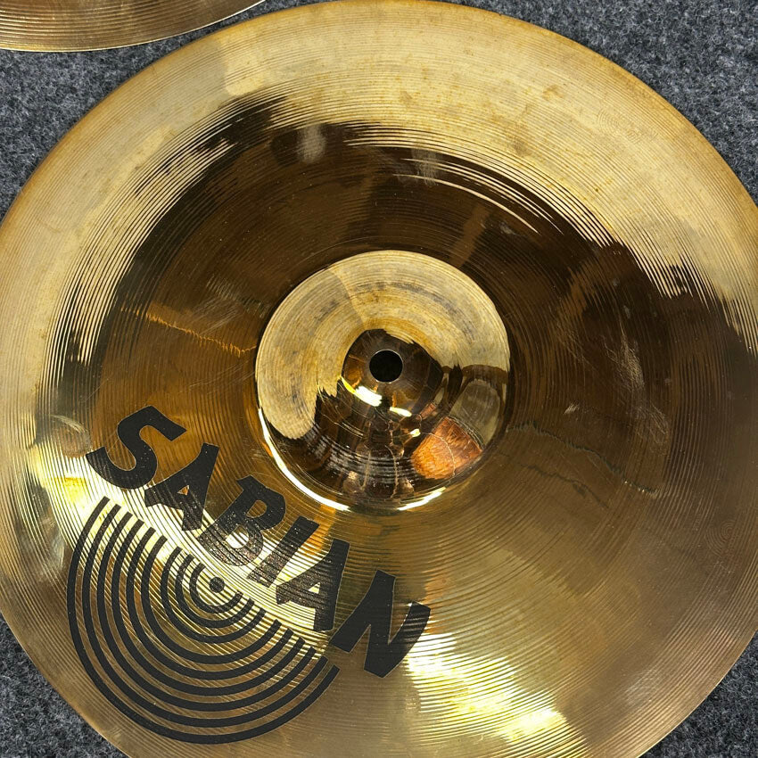 Used Sabian AAX Stage Hi Hats Cymbal 14 - Very Good - Drum Center Of Portsmouth