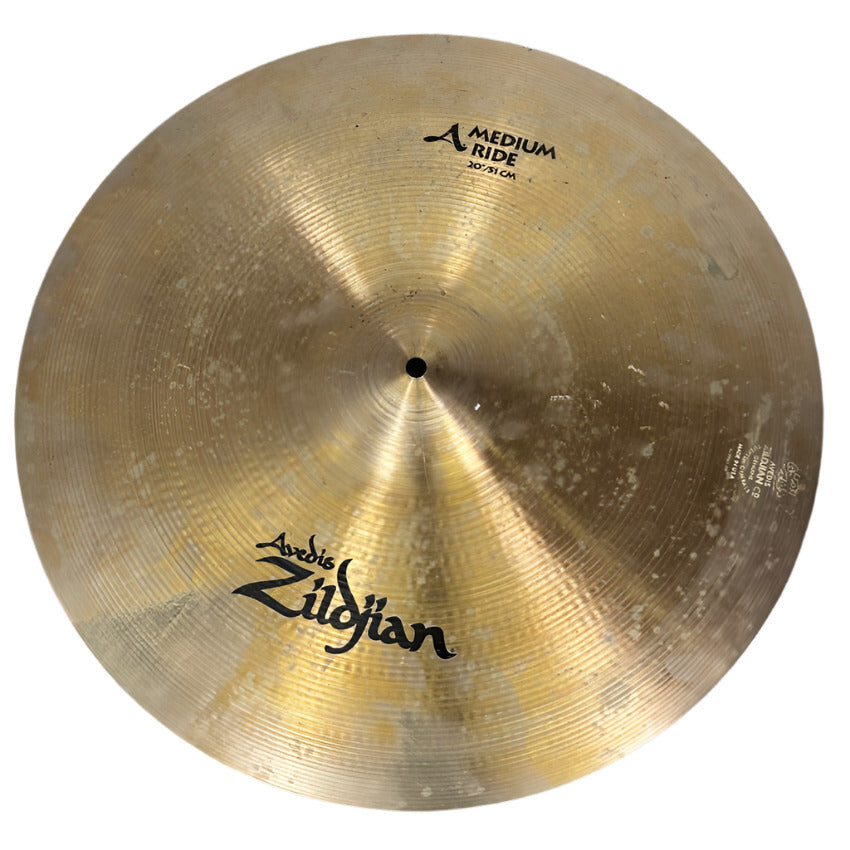 Used Zildjian A Medium Ride Cymbal 20 - Good - Drum Center Of Portsmouth