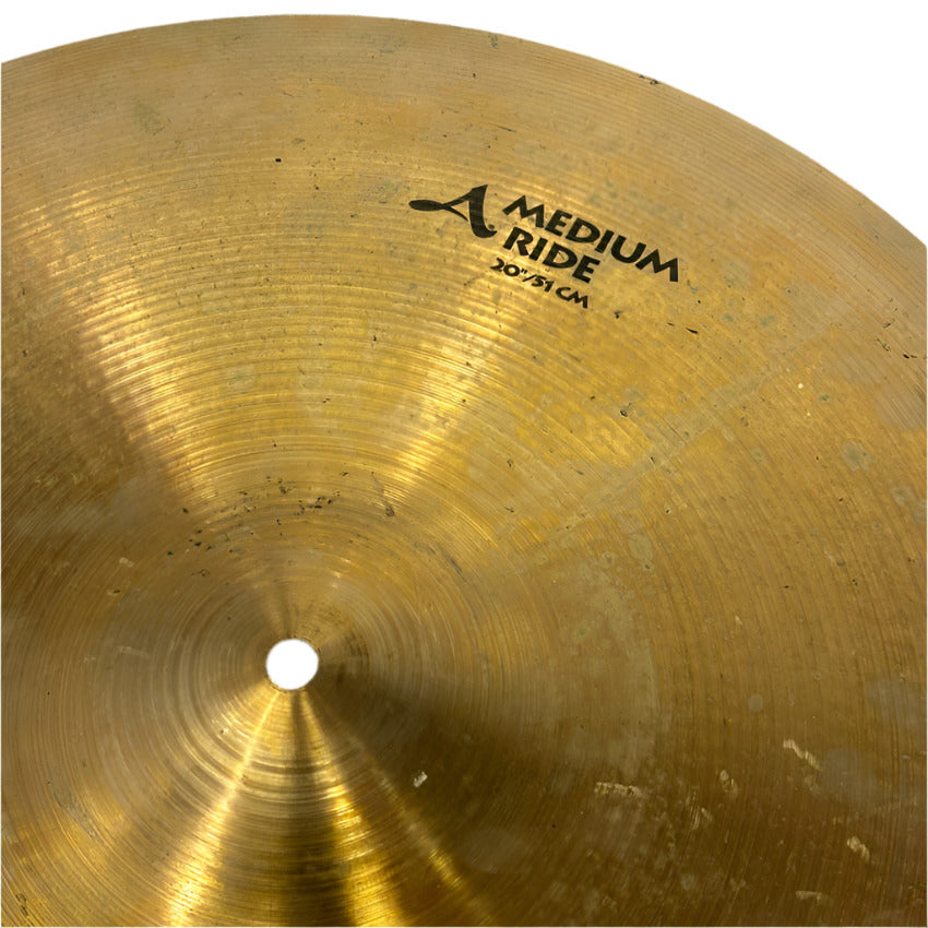 Used Zildjian A Medium Ride Cymbal 20 - Good - Drum Center Of Portsmouth