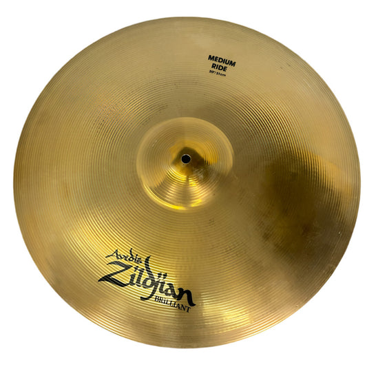 Used Zildjian A Medium Ride Cymbal 20 - Very Good - Drum Center Of Portsmouth