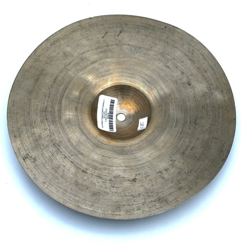Used Zildjian Vintage K Splash Cymbal 11 - Fair - Drum Center Of Portsmouth