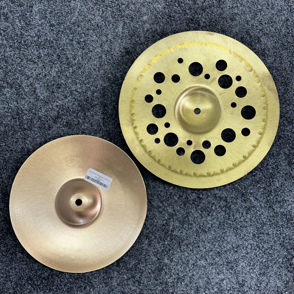 Used Paiste PST X Splash Stack Cymbals 10"/12" - Good - Drum Center Of Portsmouth