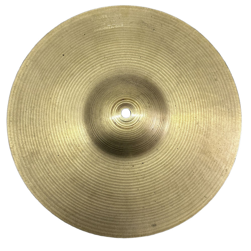 Used Vintage Paiste Formula 602 Hi Hat Cymbals 12" - Fair - Drum Center Of Portsmouth