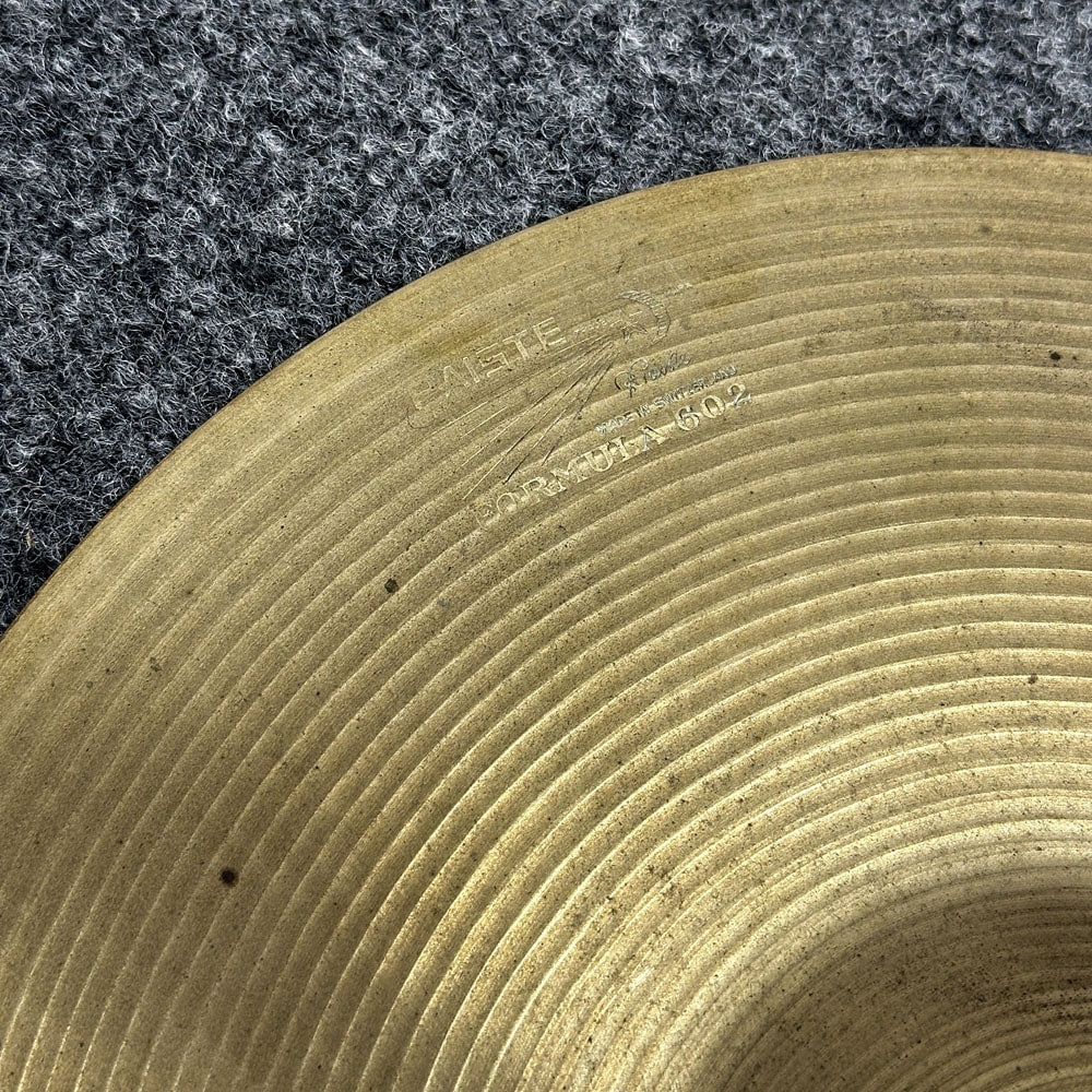 Used Vintage Paiste Formula 602 Hi Hat Cymbals 12" - Fair - Drum Center Of Portsmouth