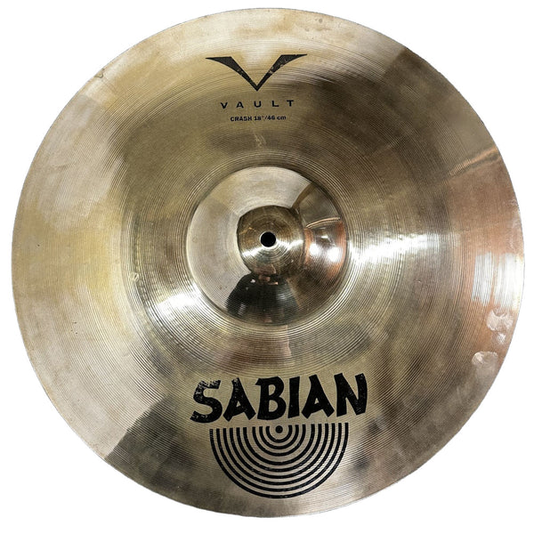 Used Sabian Vault Crash Cymbal 18