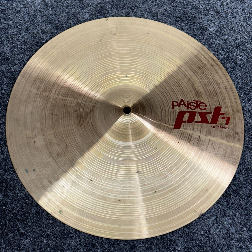 Used Paiste PST 7 Crash Cymbal 16" - Good - Drum Center Of Portsmouth