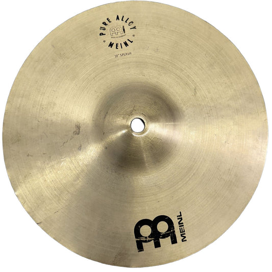 Used Meinl Pure Alloy Splash Cymbal 10" - Fair - Drum Center Of Portsmouth