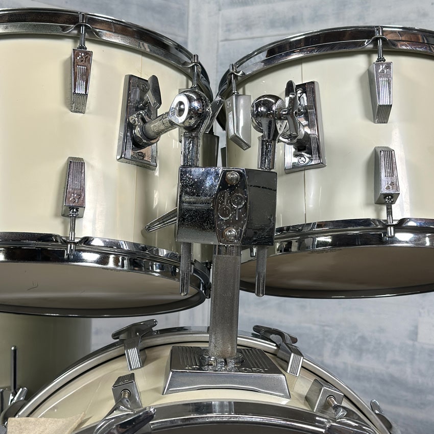 Used Vintage Sonor Phonic 4pc Drum Set White - Excellent - Drum Center Of Portsmouth
