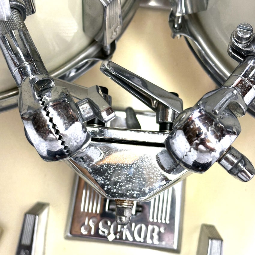 Used Vintage Sonor Phonic 4pc Drum Set White - Excellent - Drum Center Of Portsmouth