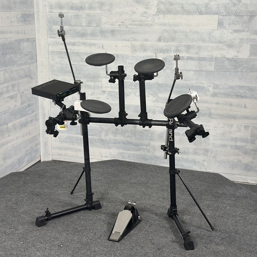 Used Roland TDE7 Electronic Drum set w/Expansion Pack - Excellent - Drum Center Of Portsmouth