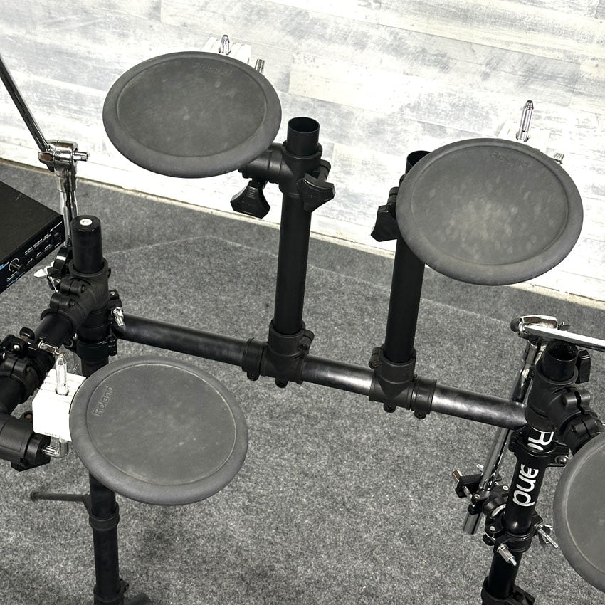Used Roland TDE7 Electronic Drum set w/Expansion Pack - Excellent - Drum Center Of Portsmouth