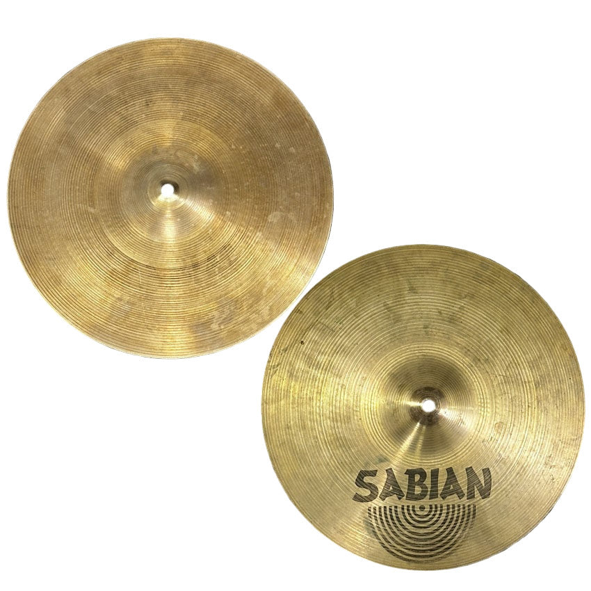 Used Sabian AA Regular Hi Hat Cymbals 14" - Good - Drum Center Of Portsmouth