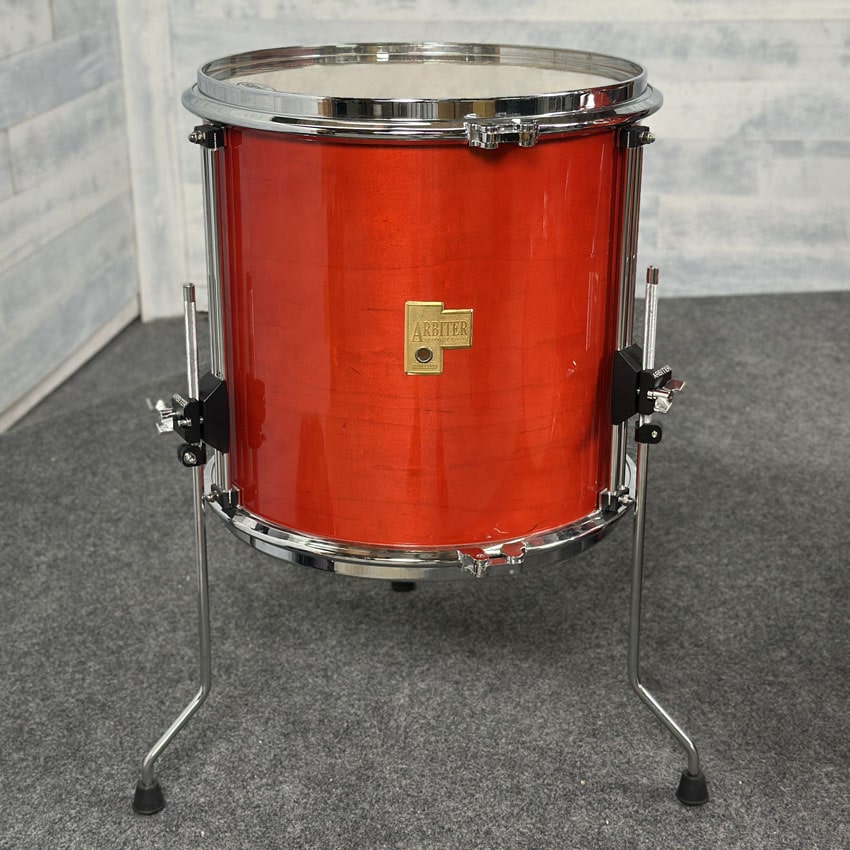 Used Arbiter 5pc Drum Set Cherry Wood - Good - Drum Center Of Portsmouth