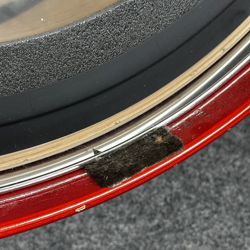 Used Arbiter 5pc Drum Set Cherry Wood - Good - Drum Center Of Portsmouth