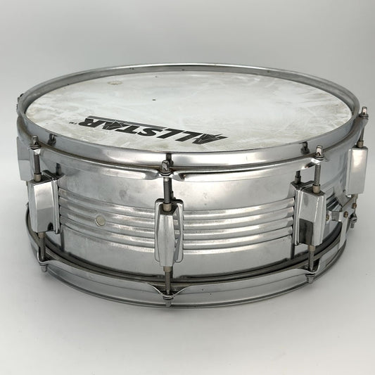 Used Allstar Generic Beaded Steel Snare Drum 14x5.5 - Good - Drum Center Of Portsmouth