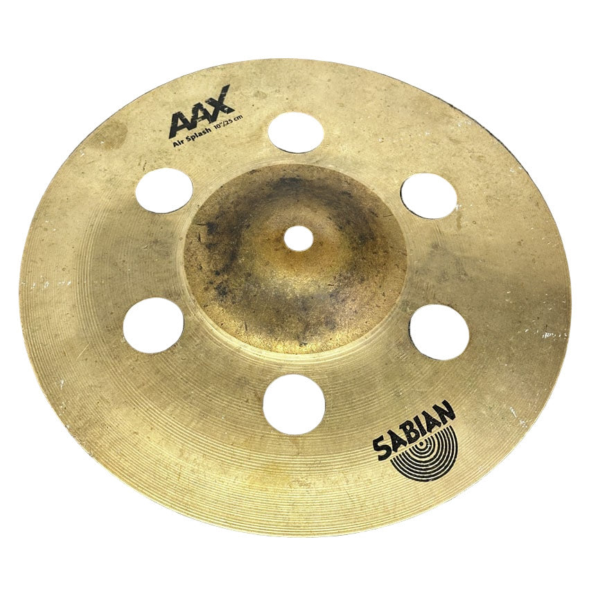 Used Sabian AAX Air Splash 10'' - Good - Drum Center Of Portsmouth