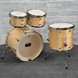 Used Canopus RFM 4pc Drum Set Natural Oil - Very Good - Drum Center Of Portsmouth