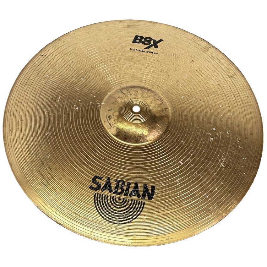 Used Sabian B8X Crash Ride 18'' - Good - Drum Center Of Portsmouth