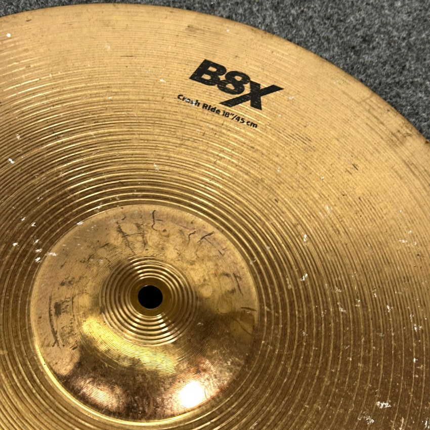 Used Sabian B8X Crash Ride 18'' - Good - Drum Center Of Portsmouth